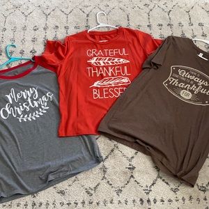 Holiday Graphic Tshirt Bundle